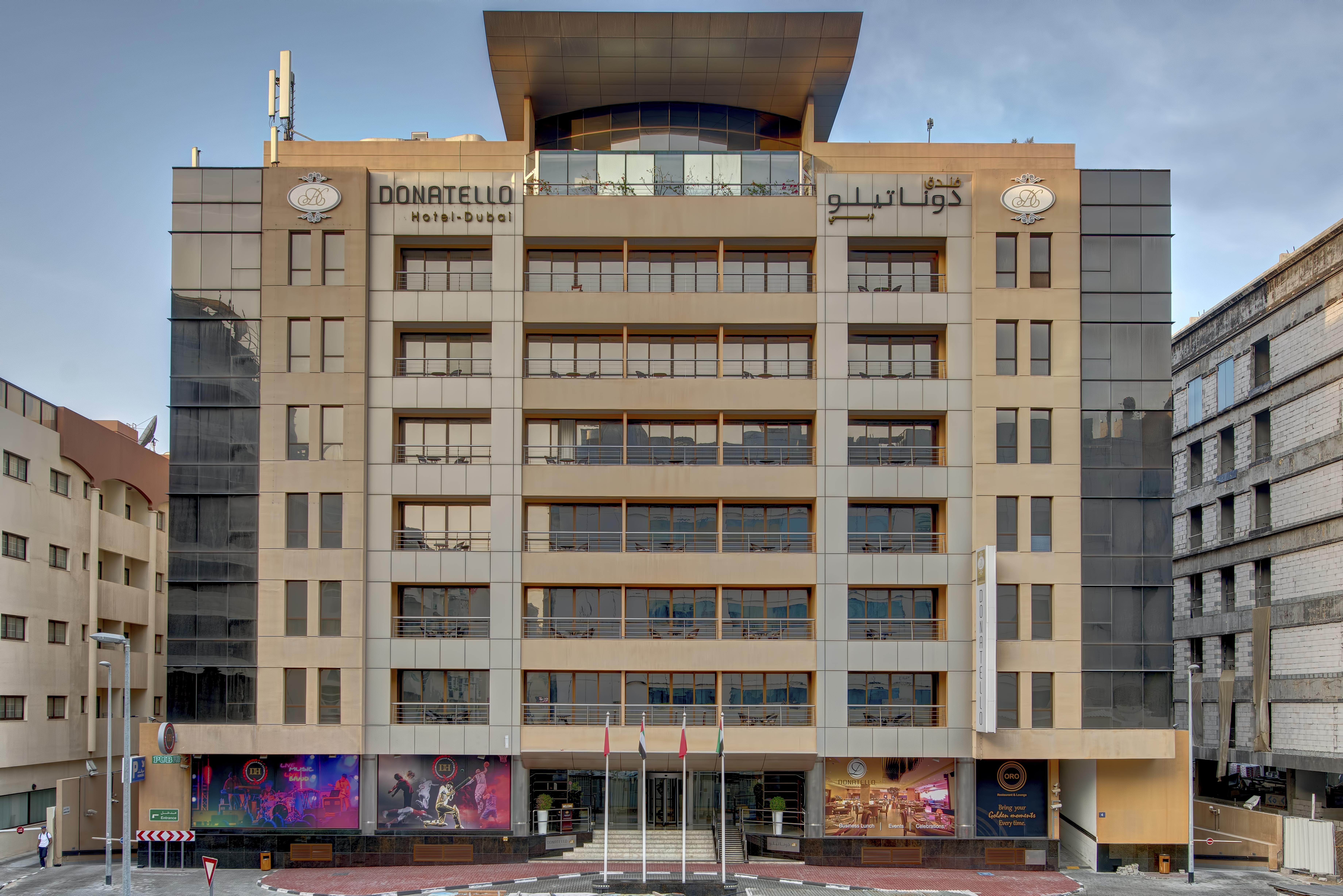 Donatello Hotel Dubai Exterior photo